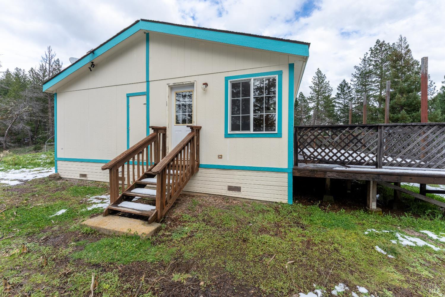 5751 Ridgewood Road Willits, CA 95490 - Photo 25 of 27 a view of a house with a yard