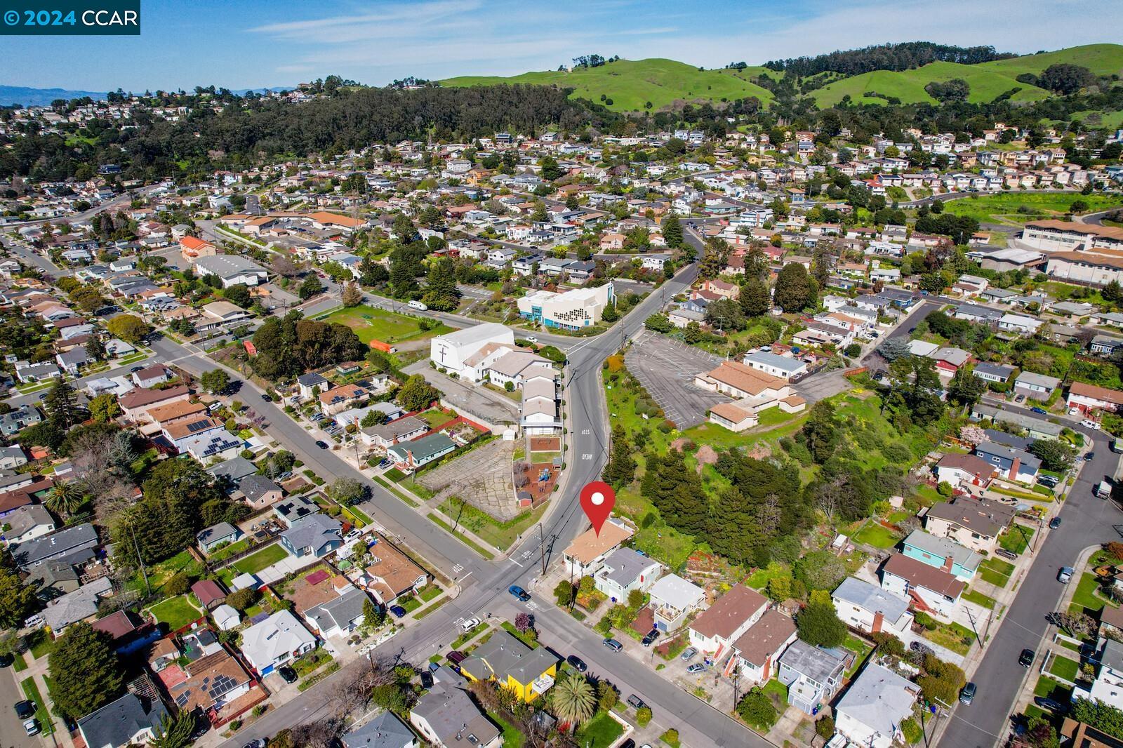 Undisclosed Address Richmond, CA 94805 - Photo 47 of 47 an aerial view of a city
