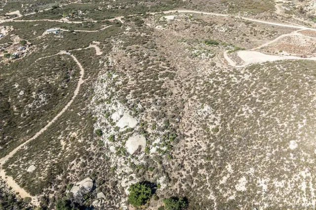 a view of a large mountain in the distance