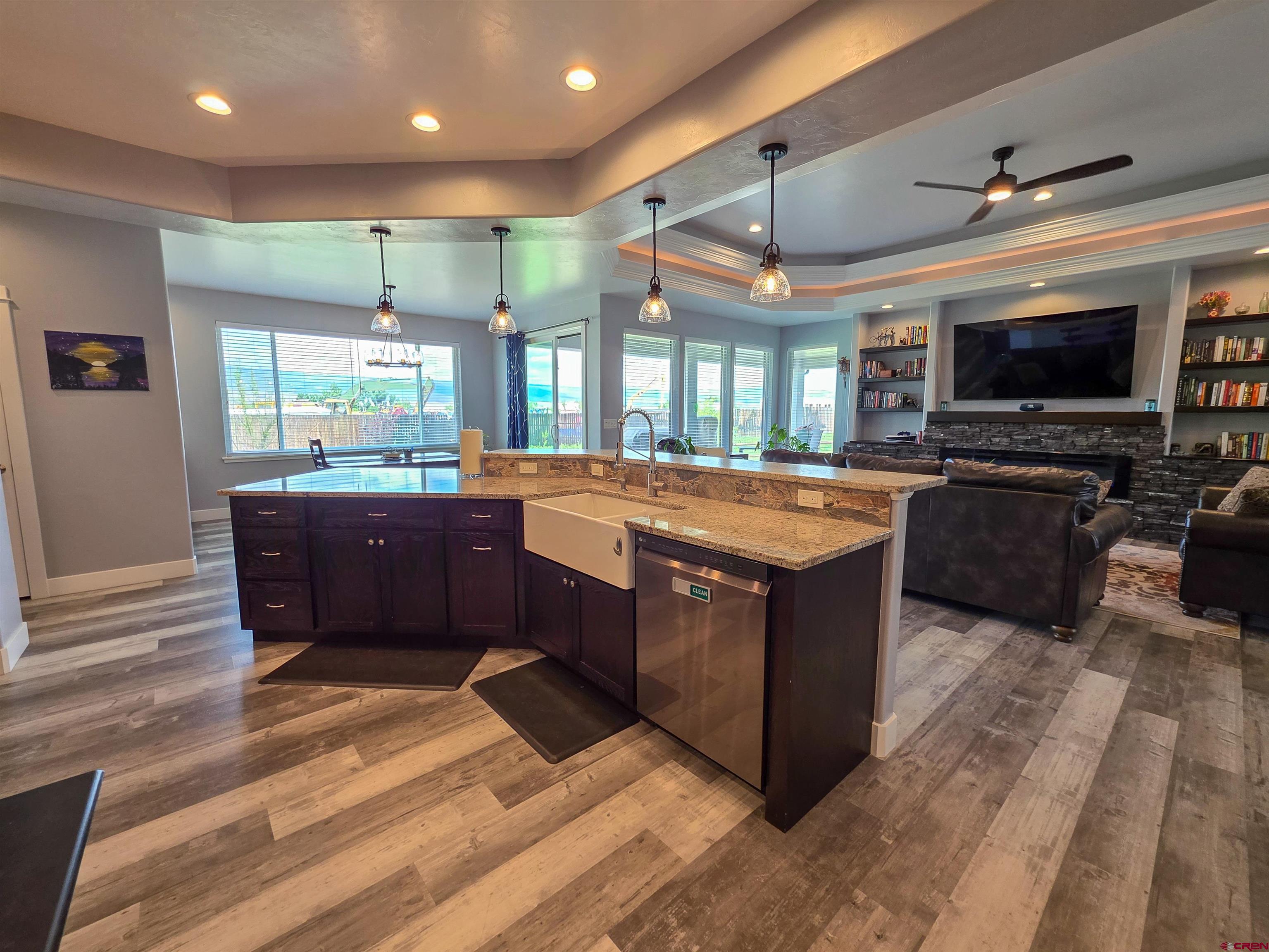 1771 Trappers Court Delta, CO 81416 - Photo 8 of 44 a kitchen with a stove sink and cabinets