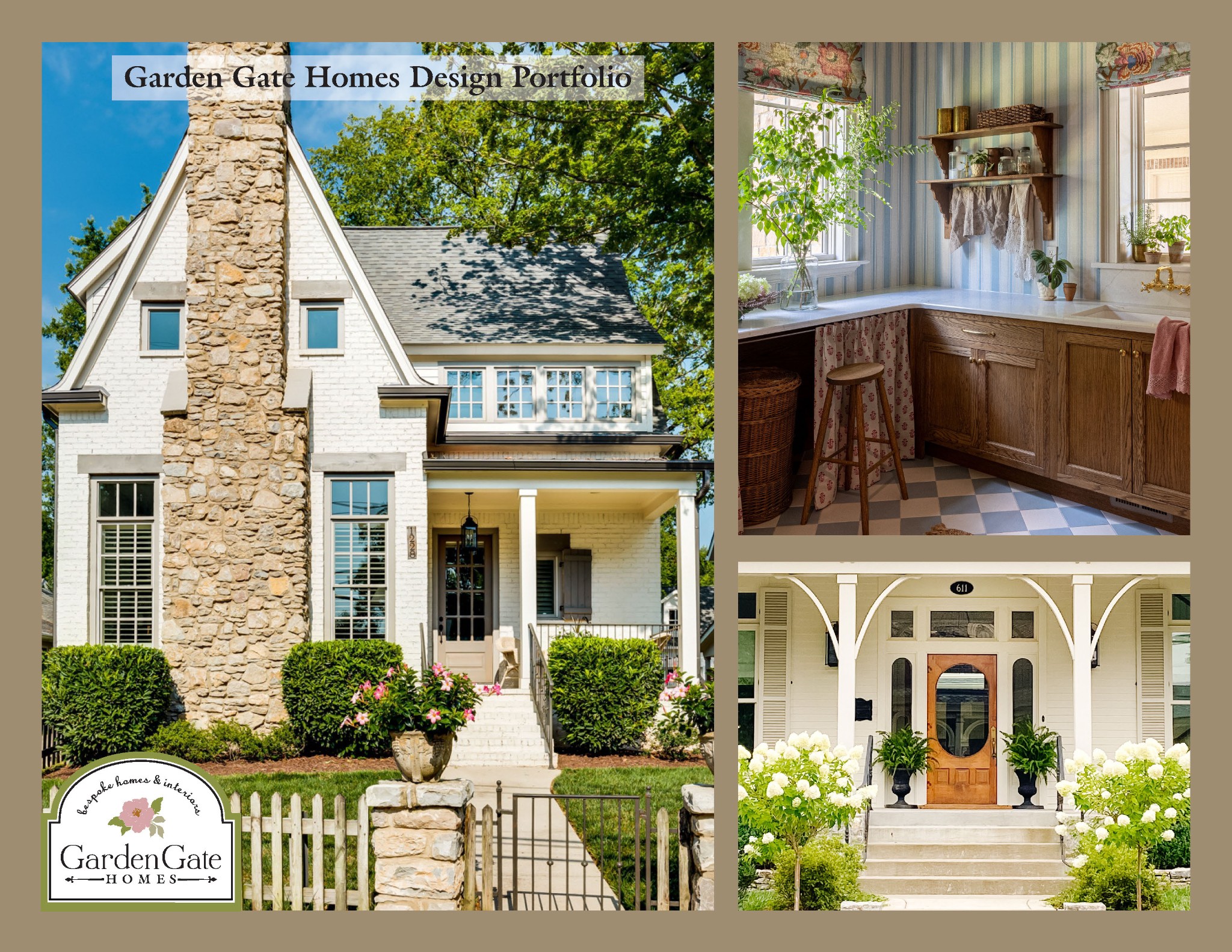 1405 Adams Street Franklin, TN 37064 - Photo 5 of 7 front view of a house with a garden