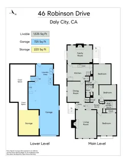 $1,098,000 | 46 Robinson Drive, Daly City, CA 94014