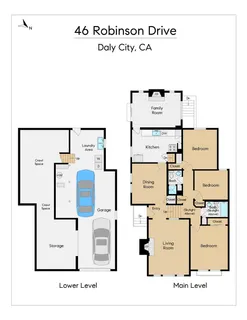 $1,098,000 | 46 Robinson Drive, Daly City, CA 94014