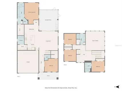 a picture of a floor plan