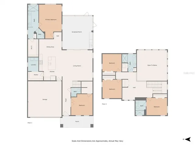 a picture of a floor plan