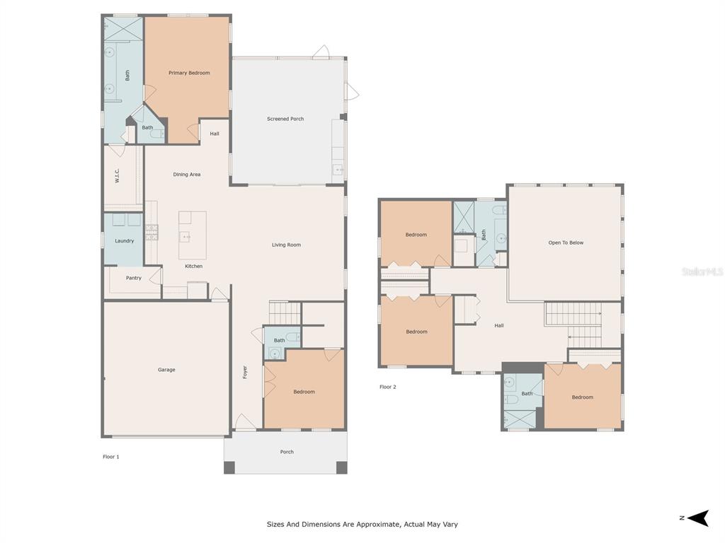 4457 Sage Grn Terrace Sarasota, FL 34243 - Photo 5 of 51 a picture of a floor plan