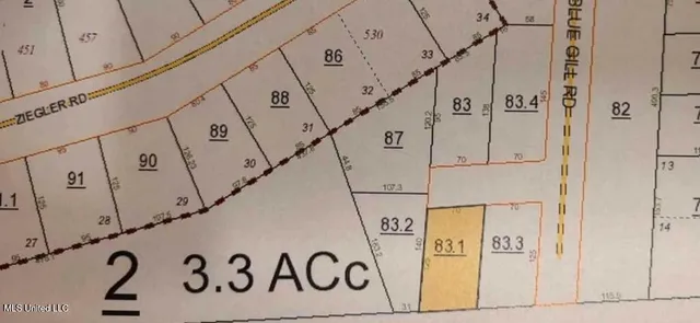 $8,000 | Lot 70 Gravel) Blue Gill Road, Vicksburg, MS 39183