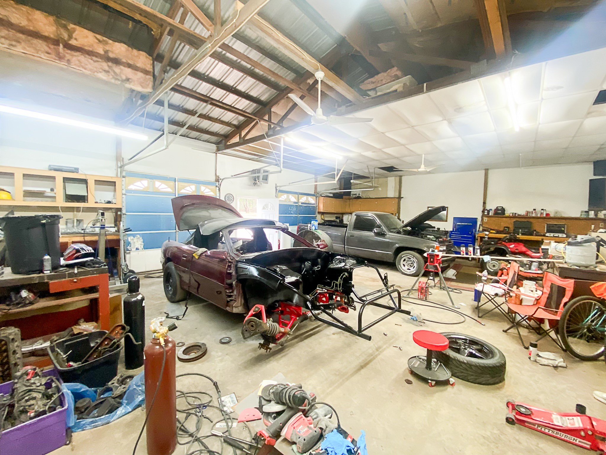 1885 Luther Sharp Road Columbia, TN 38401 - Photo 23 of 24 a view of car garage