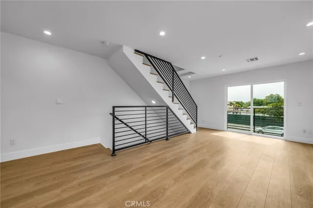 a view of a terrace with skyline