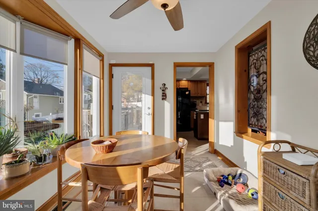 a view of a livingroom with furniture and window