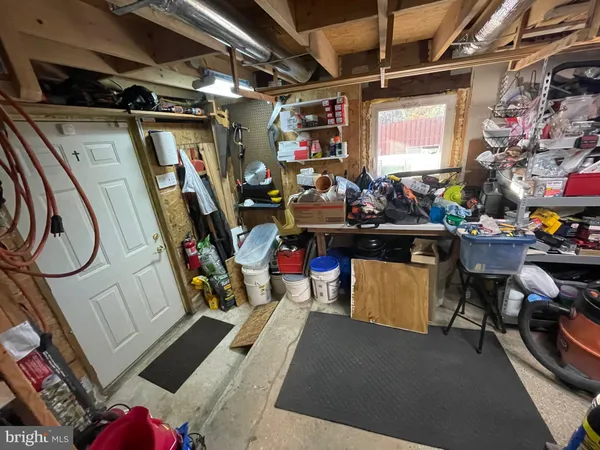 a storage room with lots of stuff