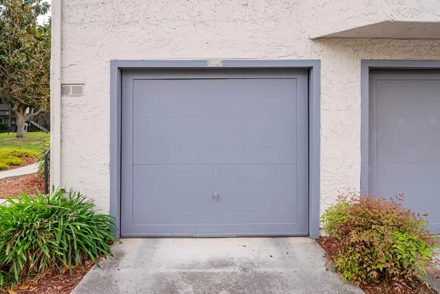 a view of backyard space