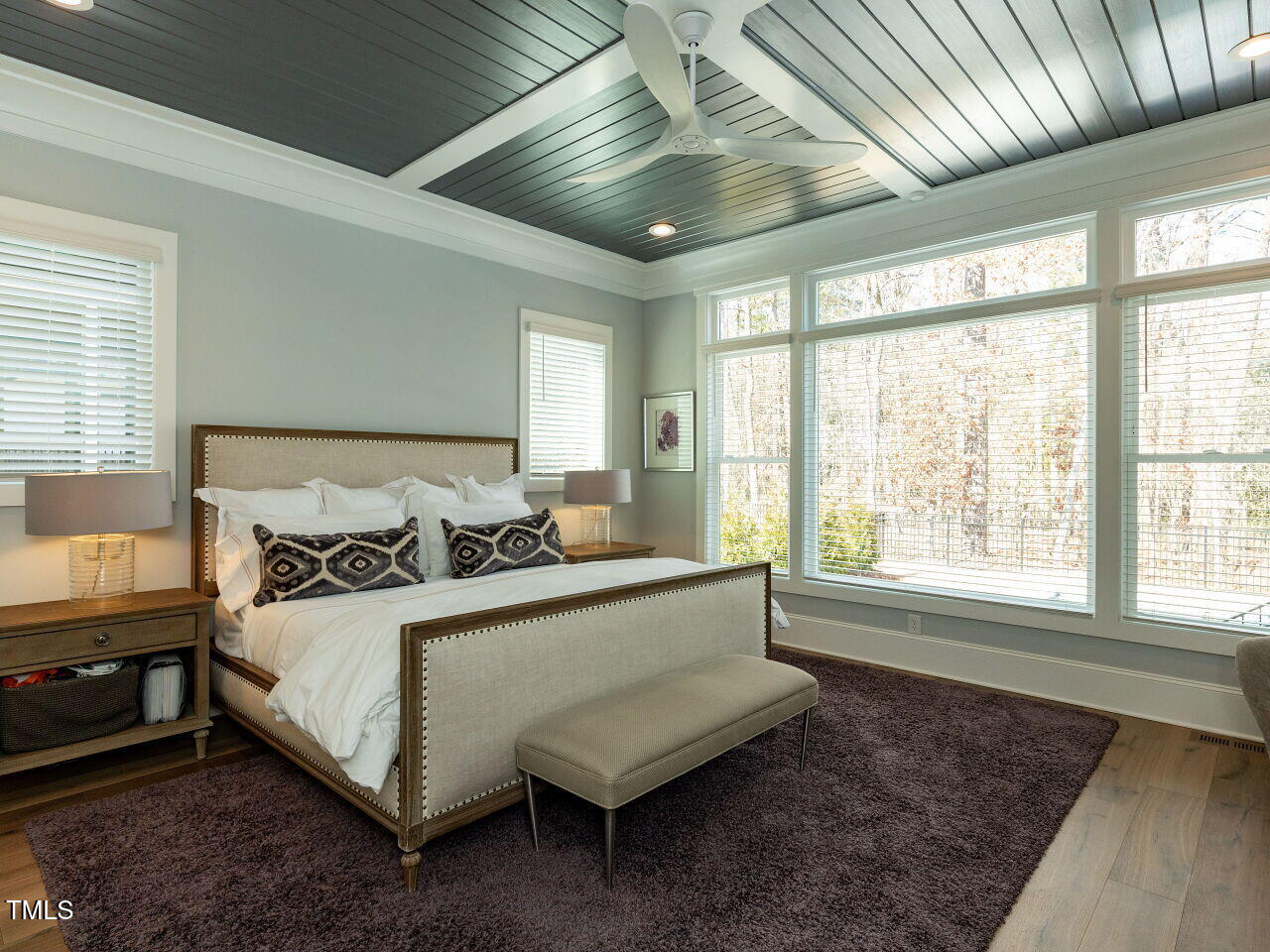 3416 Edgemont Drive Raleigh, NC 27612 - Photo 16 of 49 Master bedroom with king size bed.