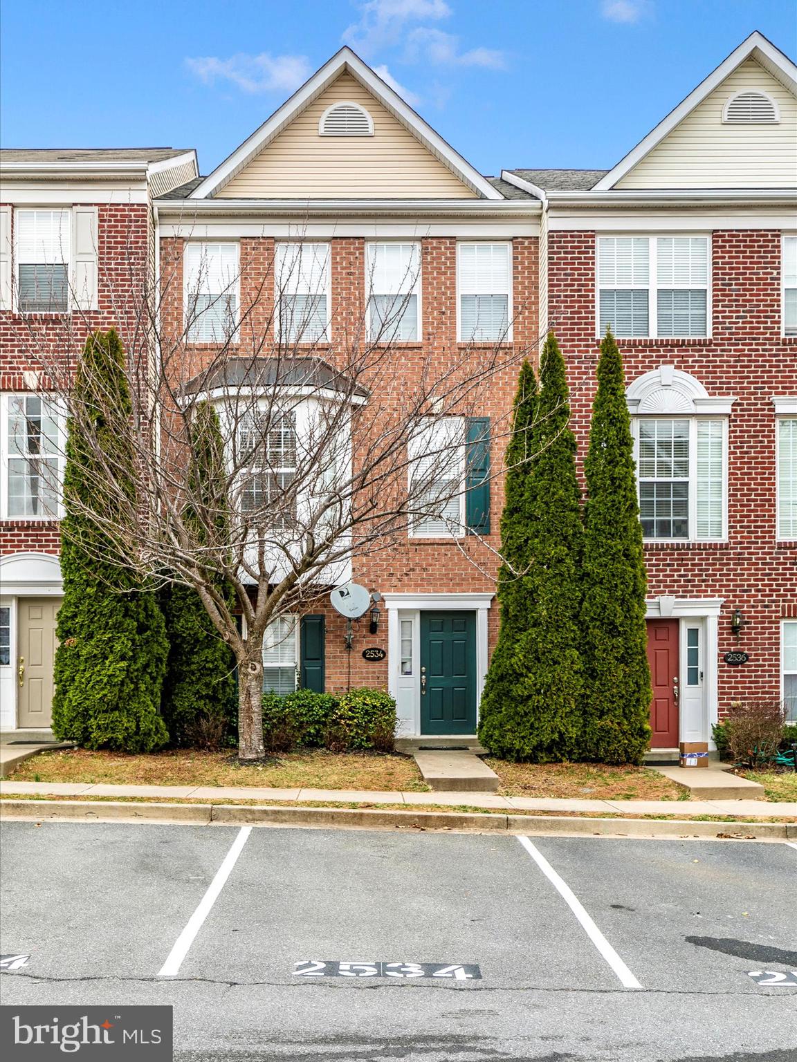 2534 Emerson Drive Frederick, MD 21702 - Photo 2 of 55 front view of a brick house