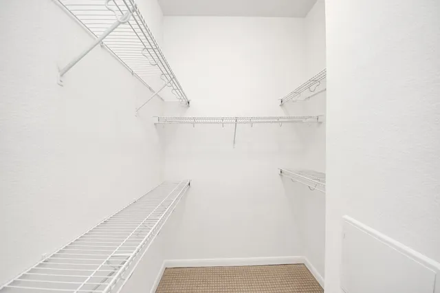 a view of walk in closet