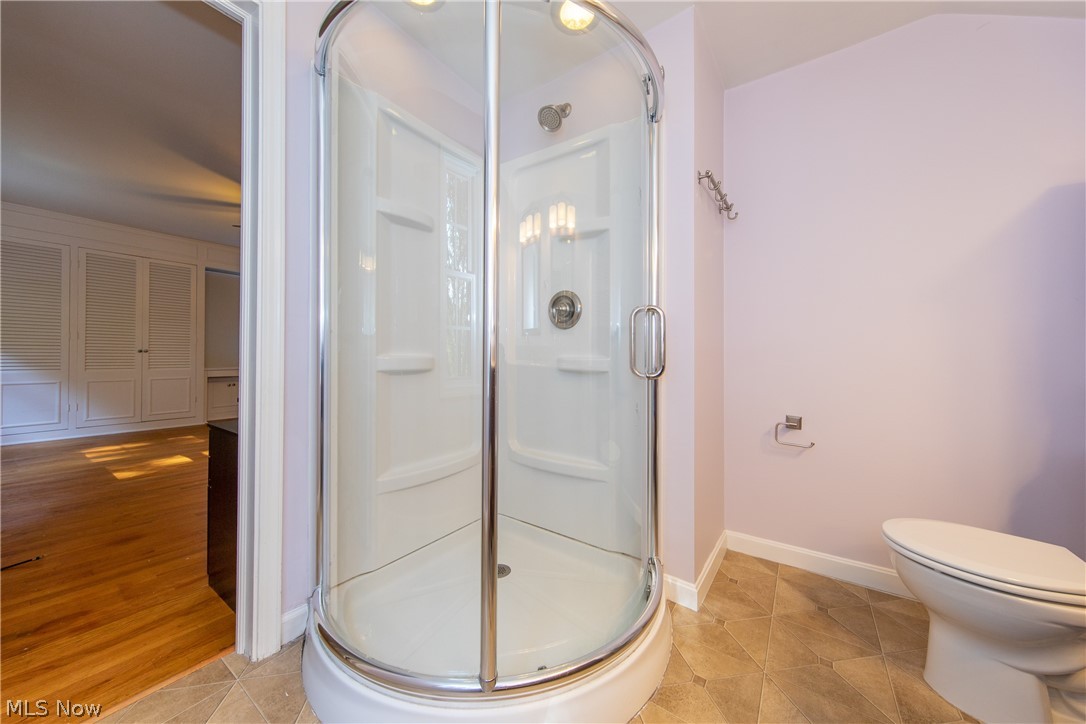 2046 Temblethurst Road South Euclid, OH 44121 - Photo 18 of 35 The step-in shower unit of the remodeled Master Bathroom