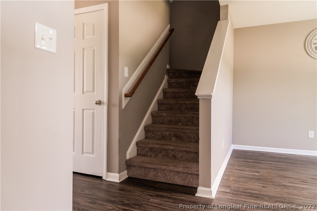 125 Cape Fear Road Raeford, NC 28376 - Photo 23 of 46 a view of a hallway with wooden floor and entryway