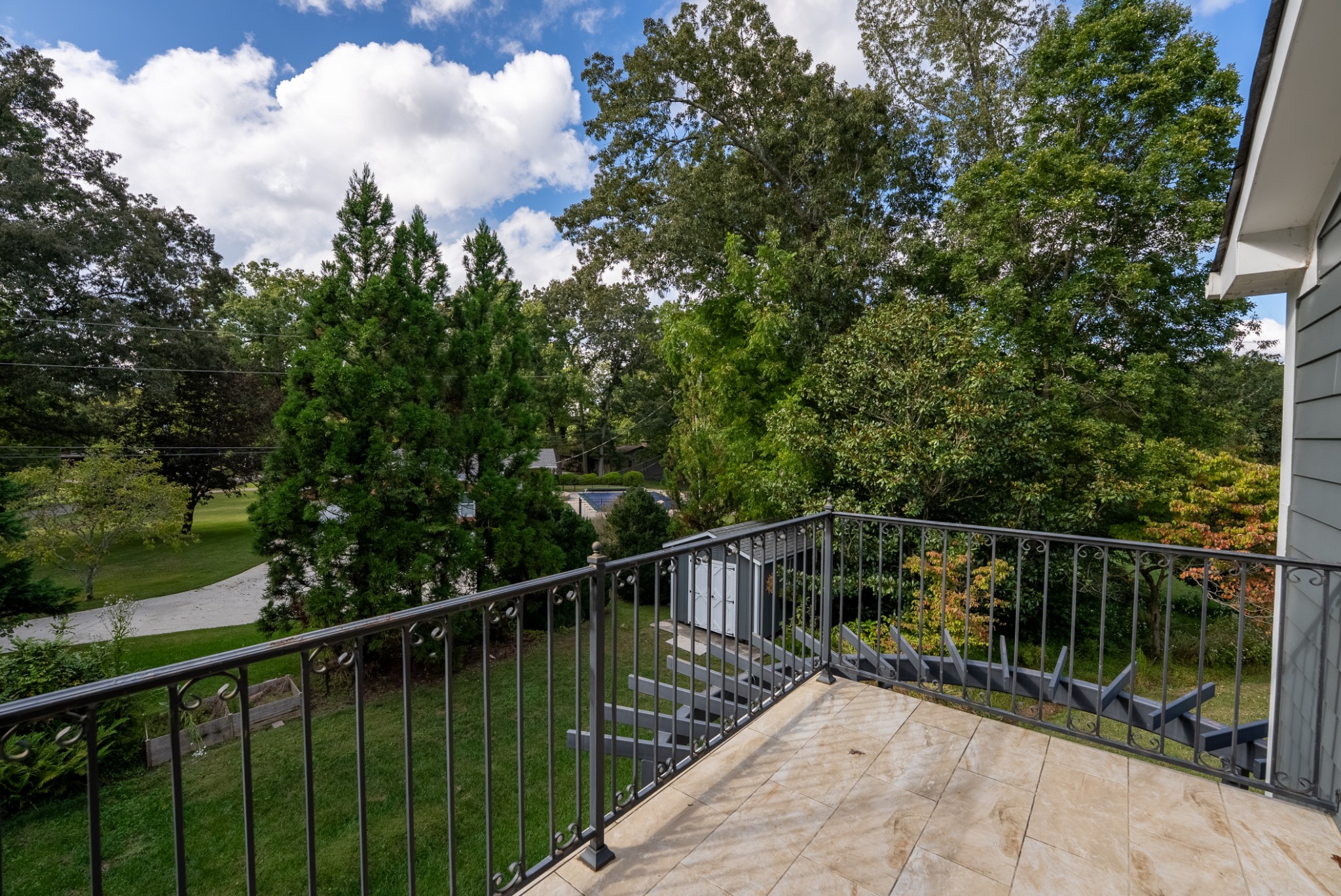 100 Point Circle Tullahoma, TN 37388 - Photo 24 of 33 a view of balcony with wooden floor and fence