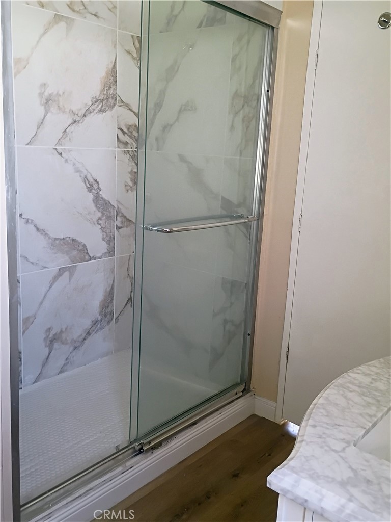 17640 Corkill Road, Unit 78 Desert Hot Springs, CA 92241 - Photo 22 of 58 Tile walk-in shower