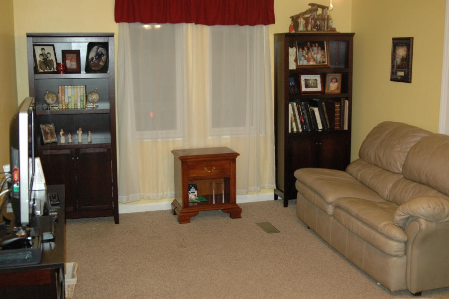 327 Clemons Road Roanoke, VA 24019 - Photo 17 of 35 a living room with furniture and a fireplace