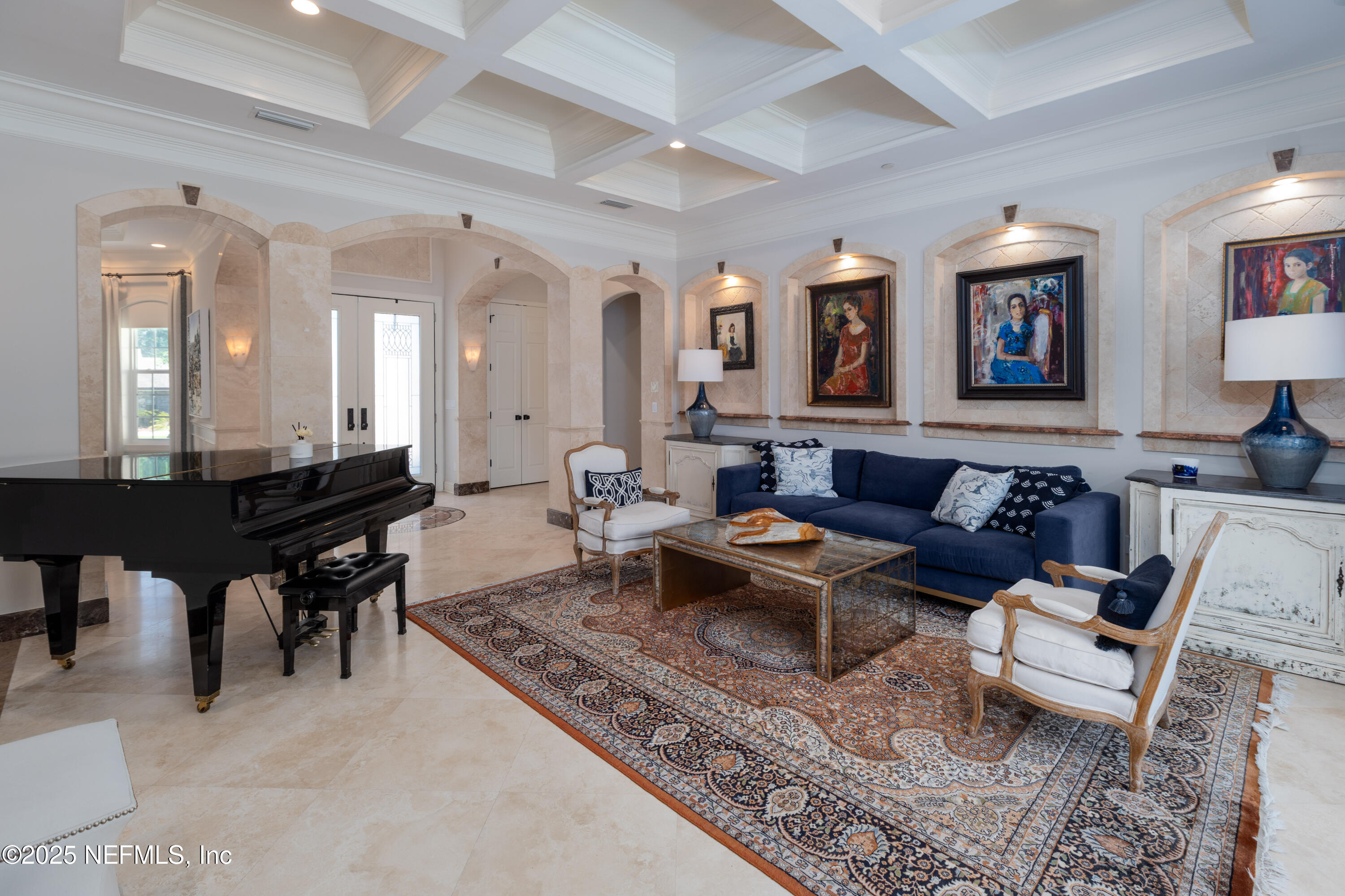 1868 Christopher Point Road South Jacksonville, FL 32217 - Photo 8 of 70 Coffered ceiling