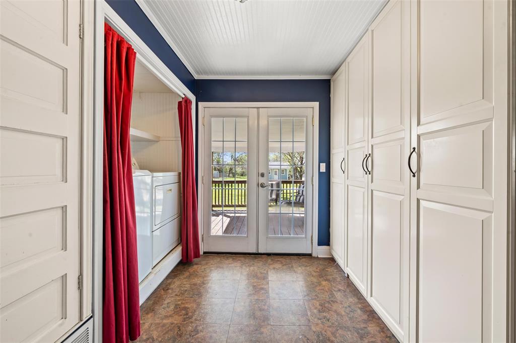 710 South Old Temple Road Lorena, TX 76655 - Photo 9 of 19 Doorway with french doors and ornamental molding