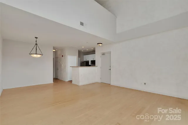 a view of empty room