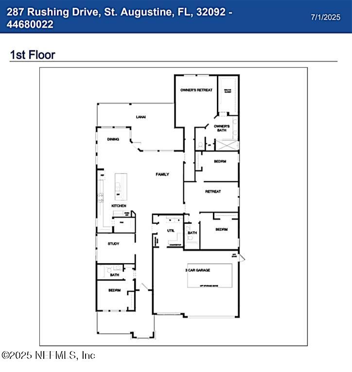 Floor Plan - 287 Rushing