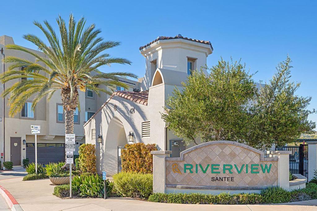 313 Brookside Way Santee, CA 92071 - Photo 37 of 41 Riverview Community Sign