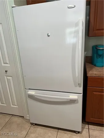 a close view of washer and dryer