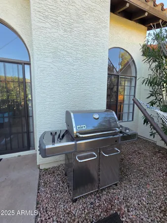 a view of a house with a garage