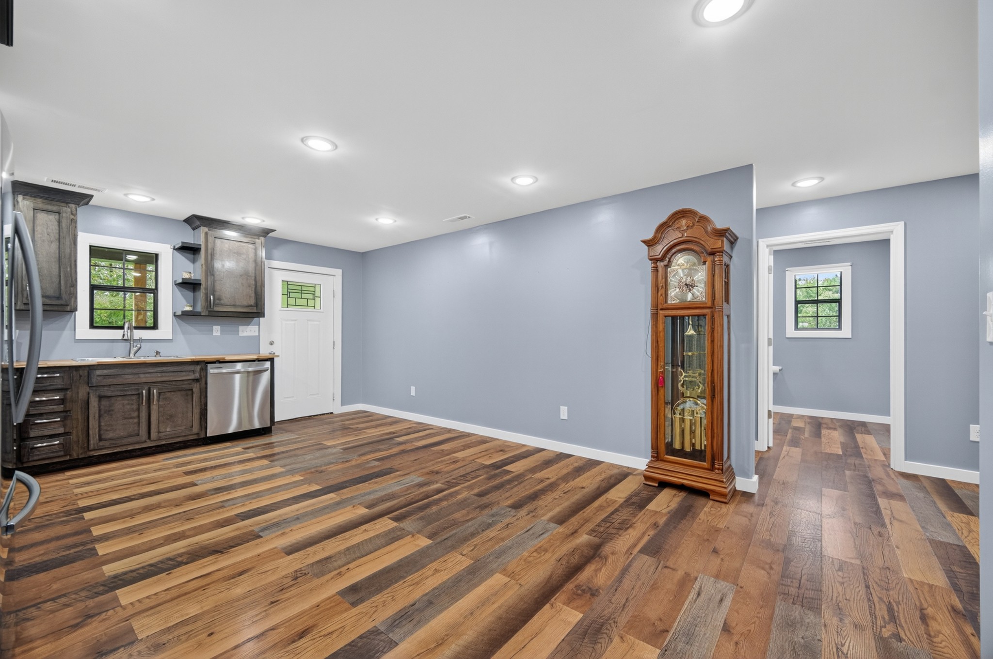 63 North King Road Flintville, TN 37335 - Photo 14 of 37 a view of a kitchen with a sink and a stove top oven