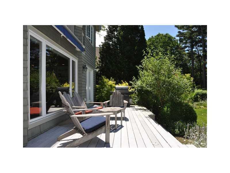33 Cunningham Road Freeport, ME 04032 - Photo 8 of 21 Patio/Deck. Composite deck with...