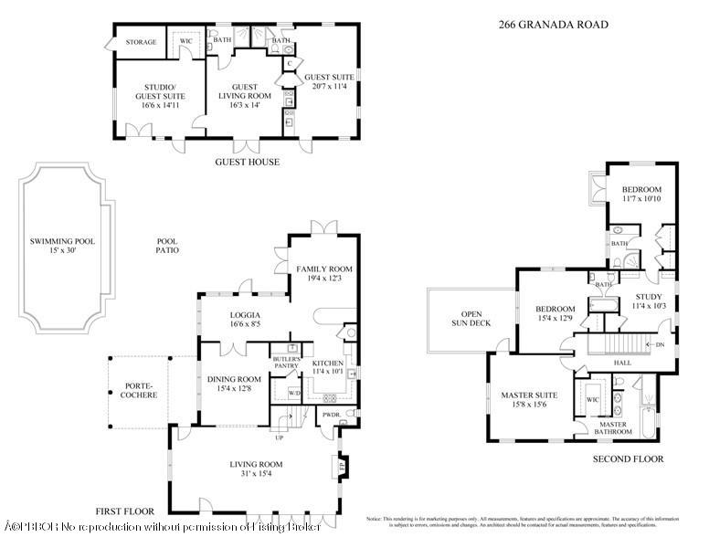 266 Granada Road West Palm Beach, FL 33401 - Photo 49 of 49 48 Floor Plan