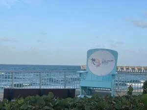 a view of wooden floor