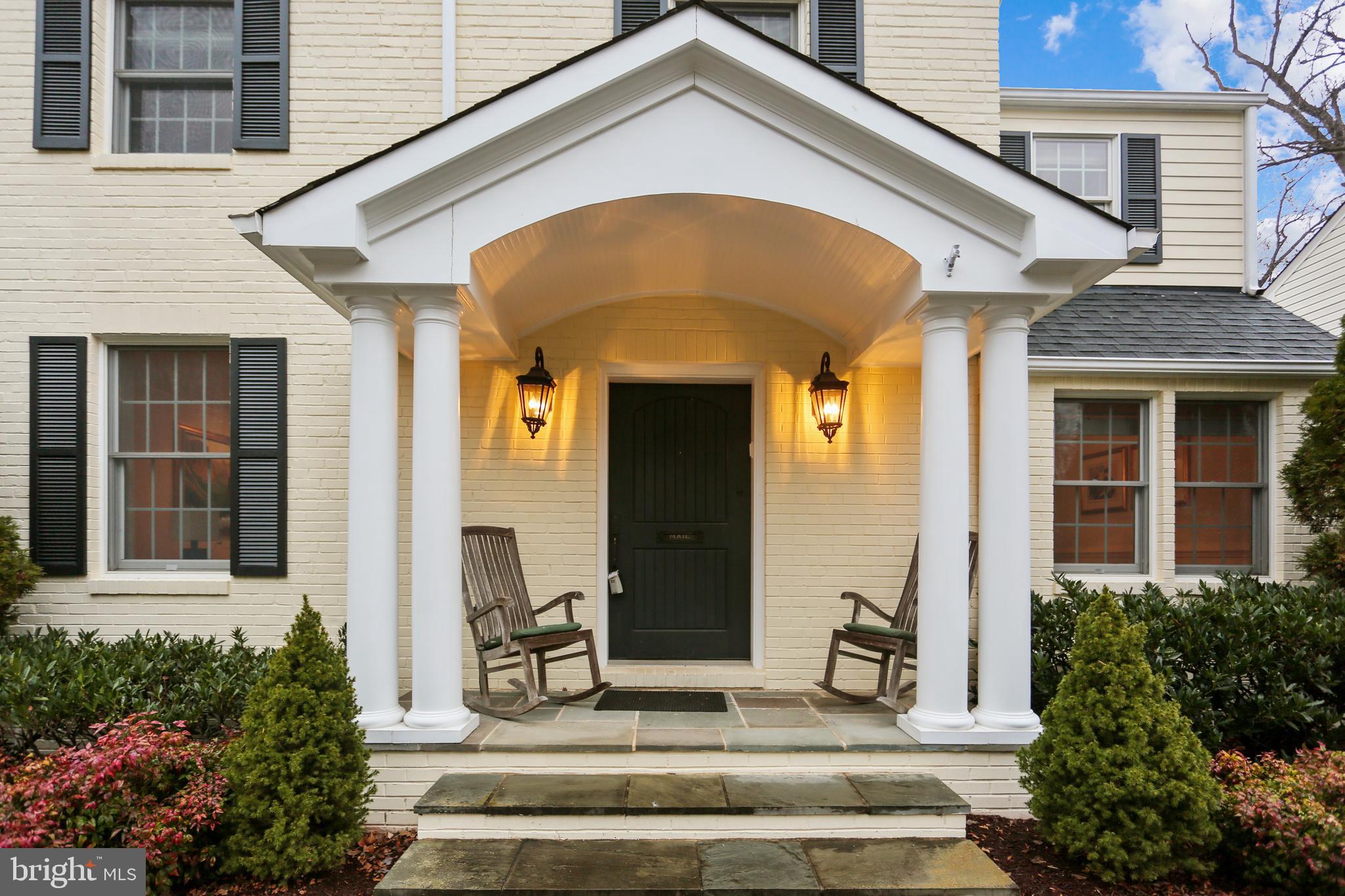 5417 Lambeth Road Bethesda, MD 20814 - Photo 3 of 65 Covered Front Entry