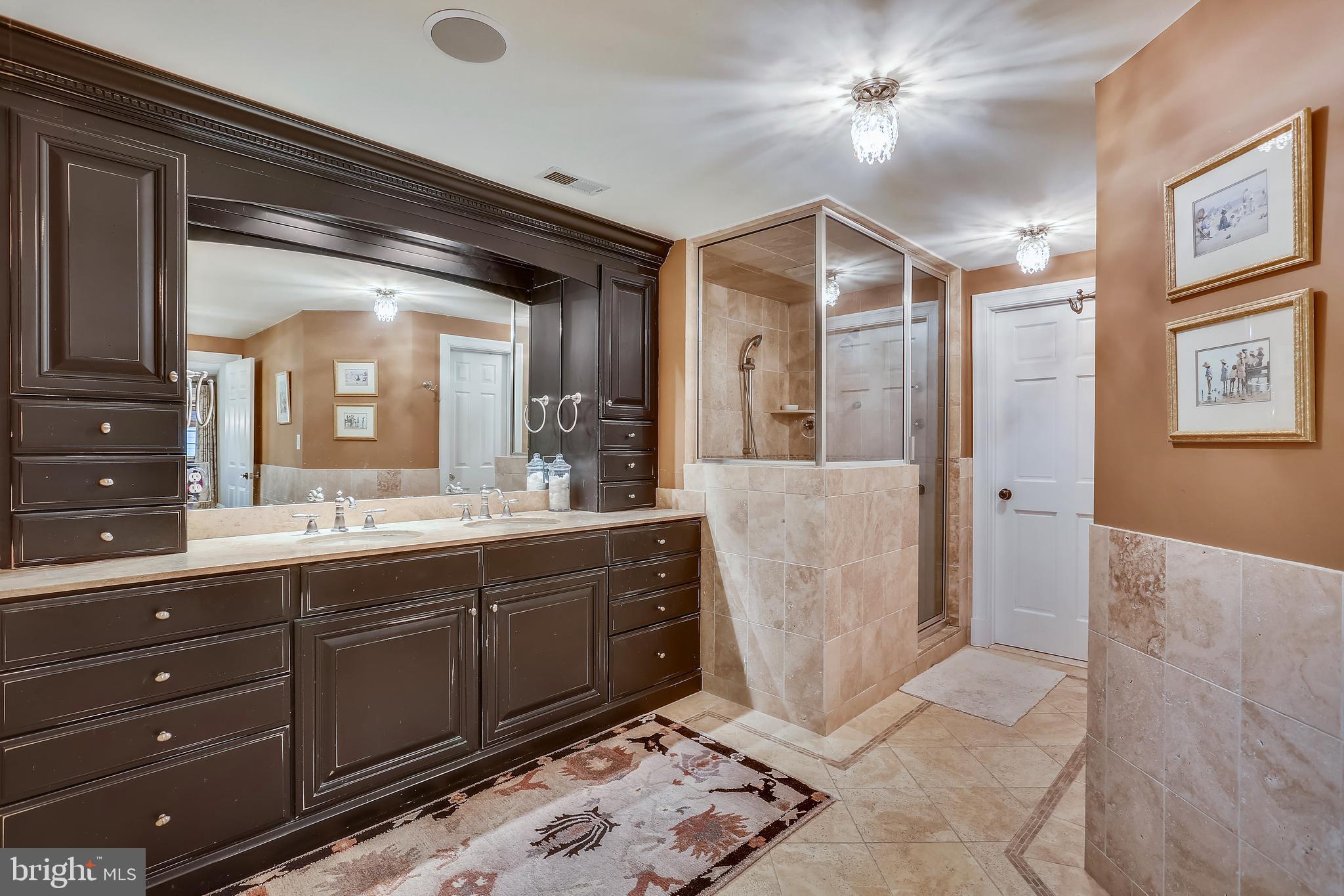 5417 Lambeth Road Bethesda, MD 20814 - Photo 30 of 65 Double Vanity with Separate Shower