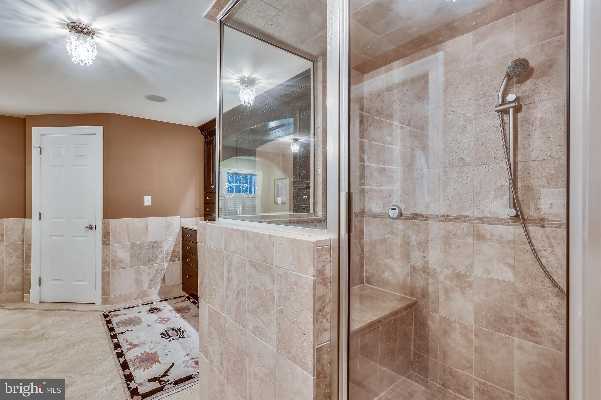5417 Lambeth Road Bethesda, MD 20814 - Photo 31 of 65 Glass Enclosed Shower with Multiple Jets