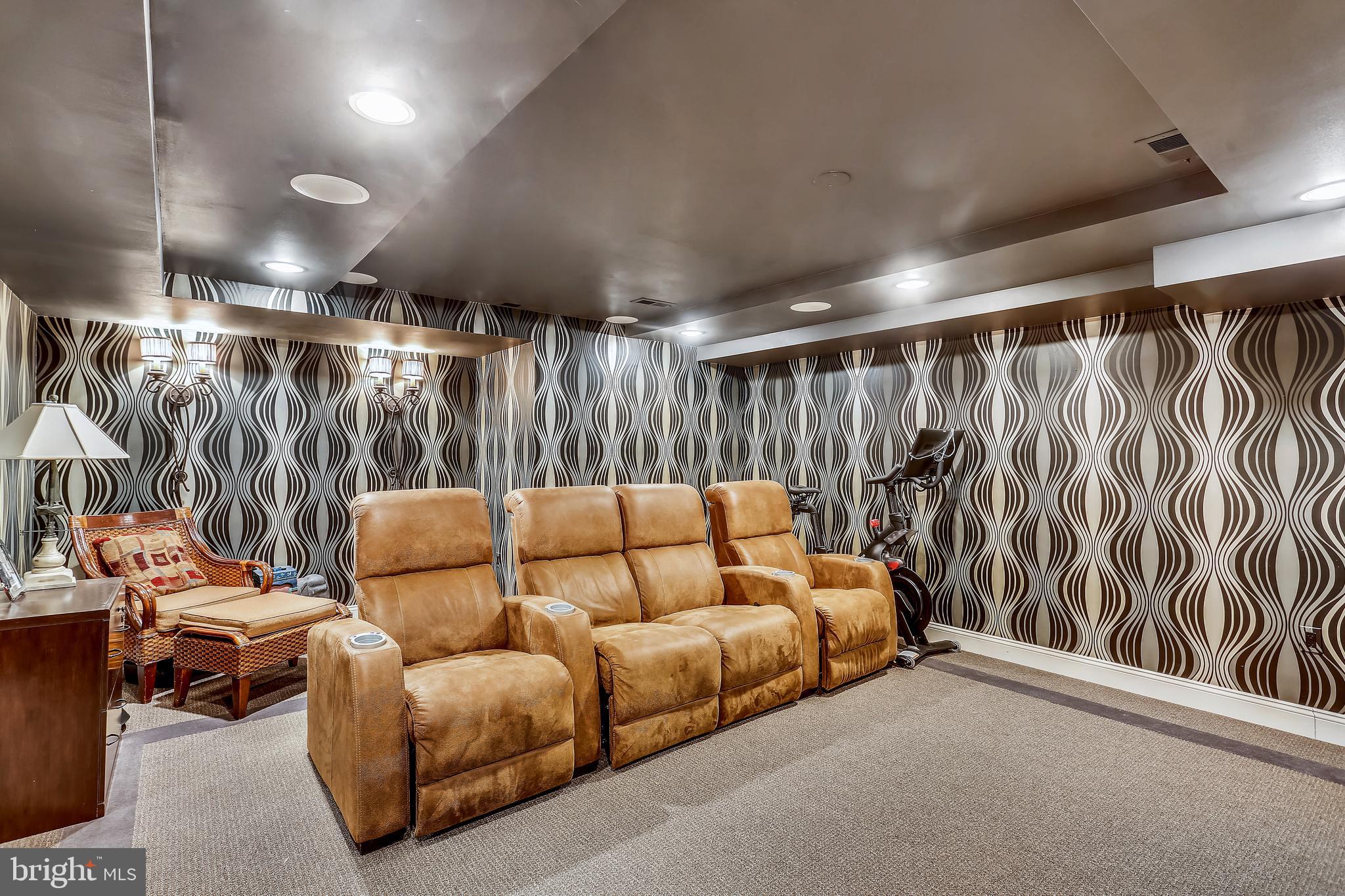 5417 Lambeth Road Bethesda, MD 20814 - Photo 49 of 65 Large Media Room