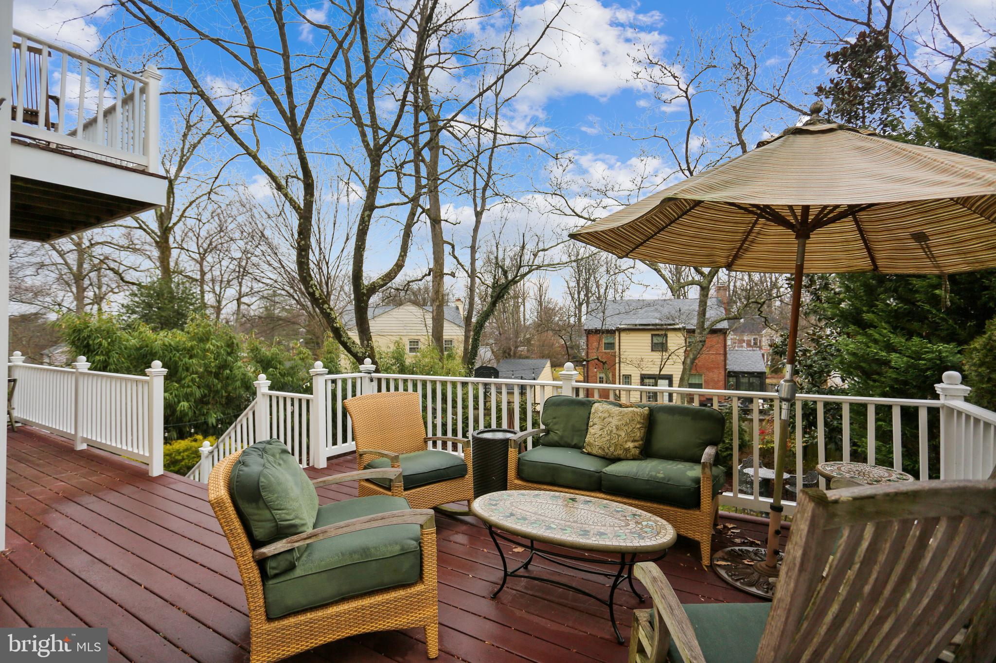5417 Lambeth Road Bethesda, MD 20814 - Photo 57 of 65 Expansive Deck
