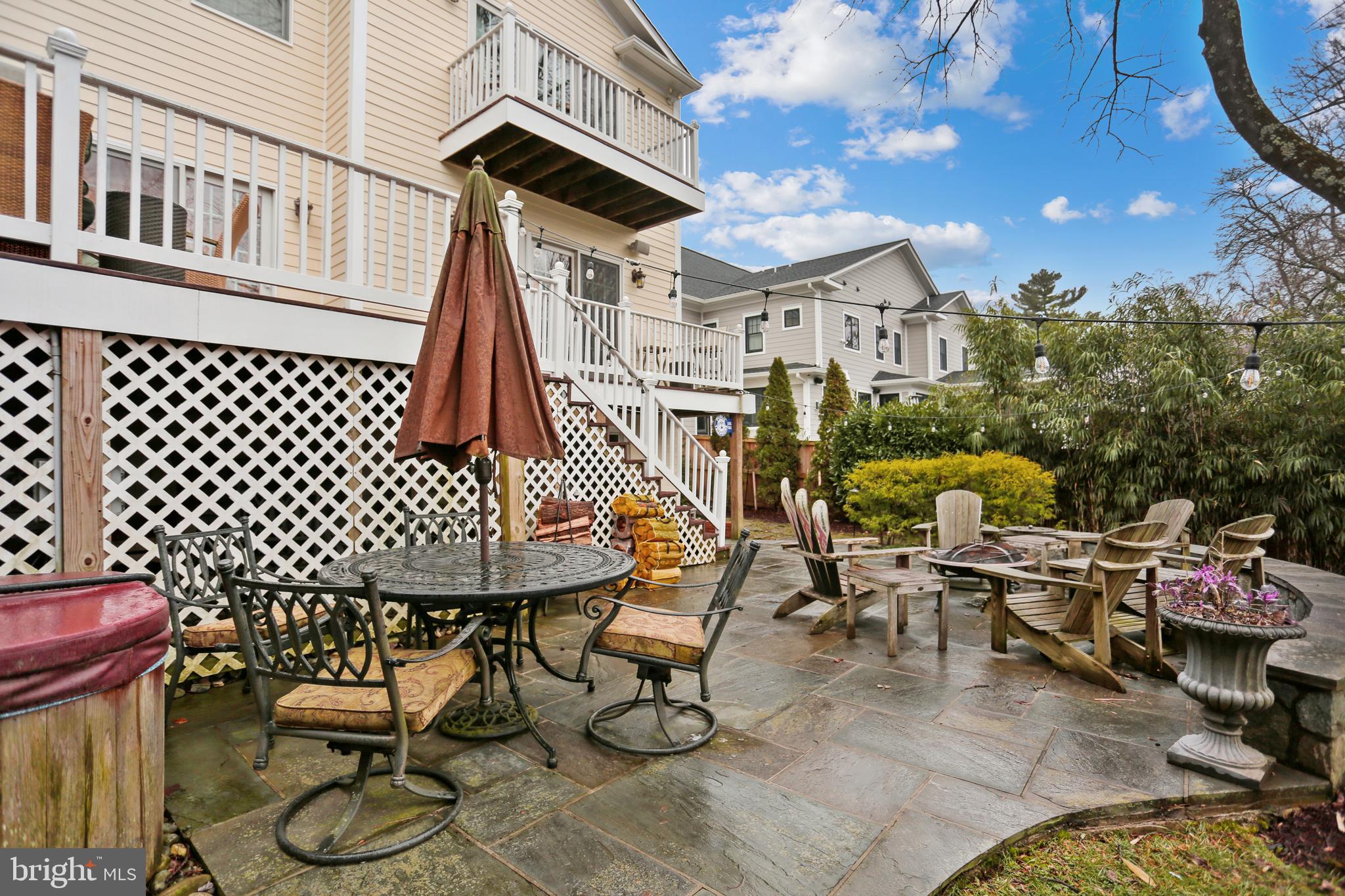 5417 Lambeth Road Bethesda, MD 20814 - Photo 59 of 65 Wonderful Stone Patio with Hot Tub