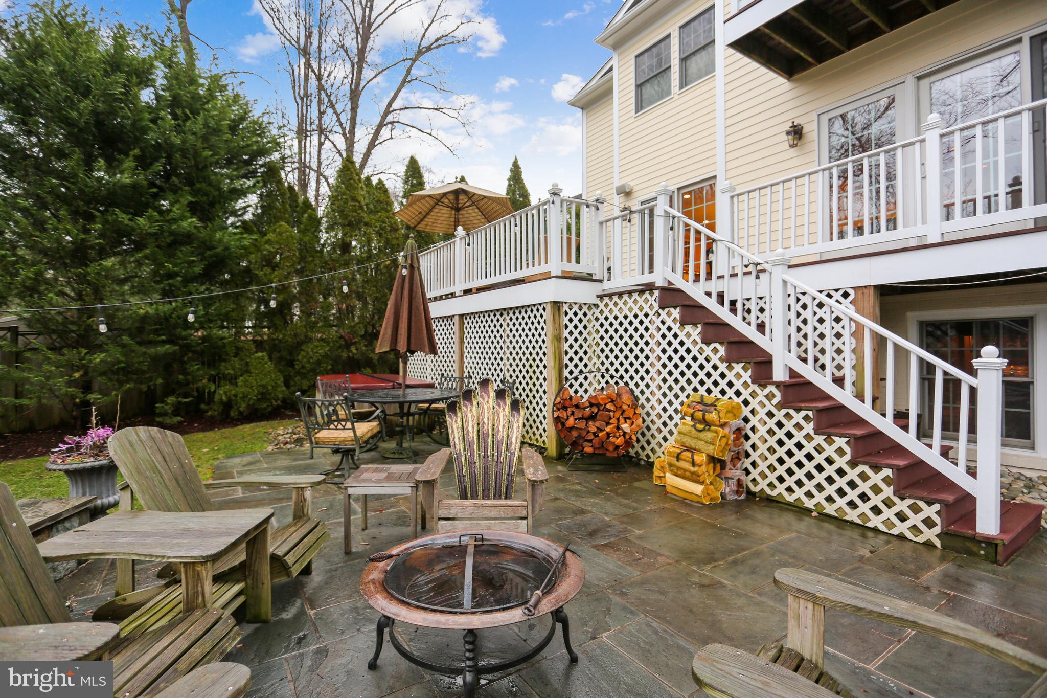 5417 Lambeth Road Bethesda, MD 20814 - Photo 62 of 65 Tranquil Patio Ideal for Roasting Marshmallows