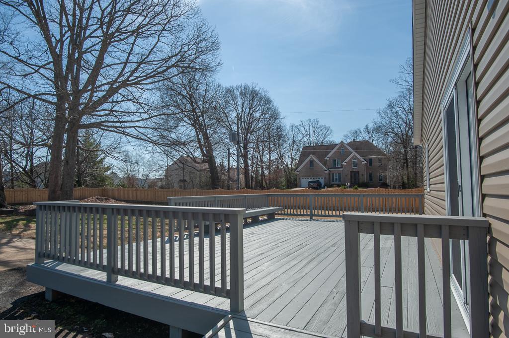 6525 Joyce Road Alexandria, VA 22310 - Photo 46 of 51 a view of deck and a backyard