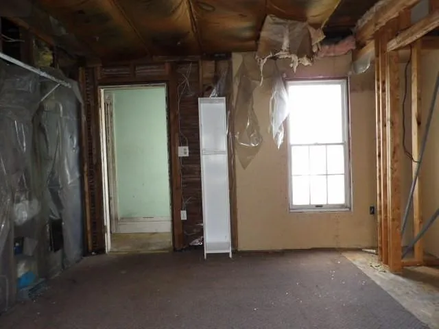 a view of storage and utility room