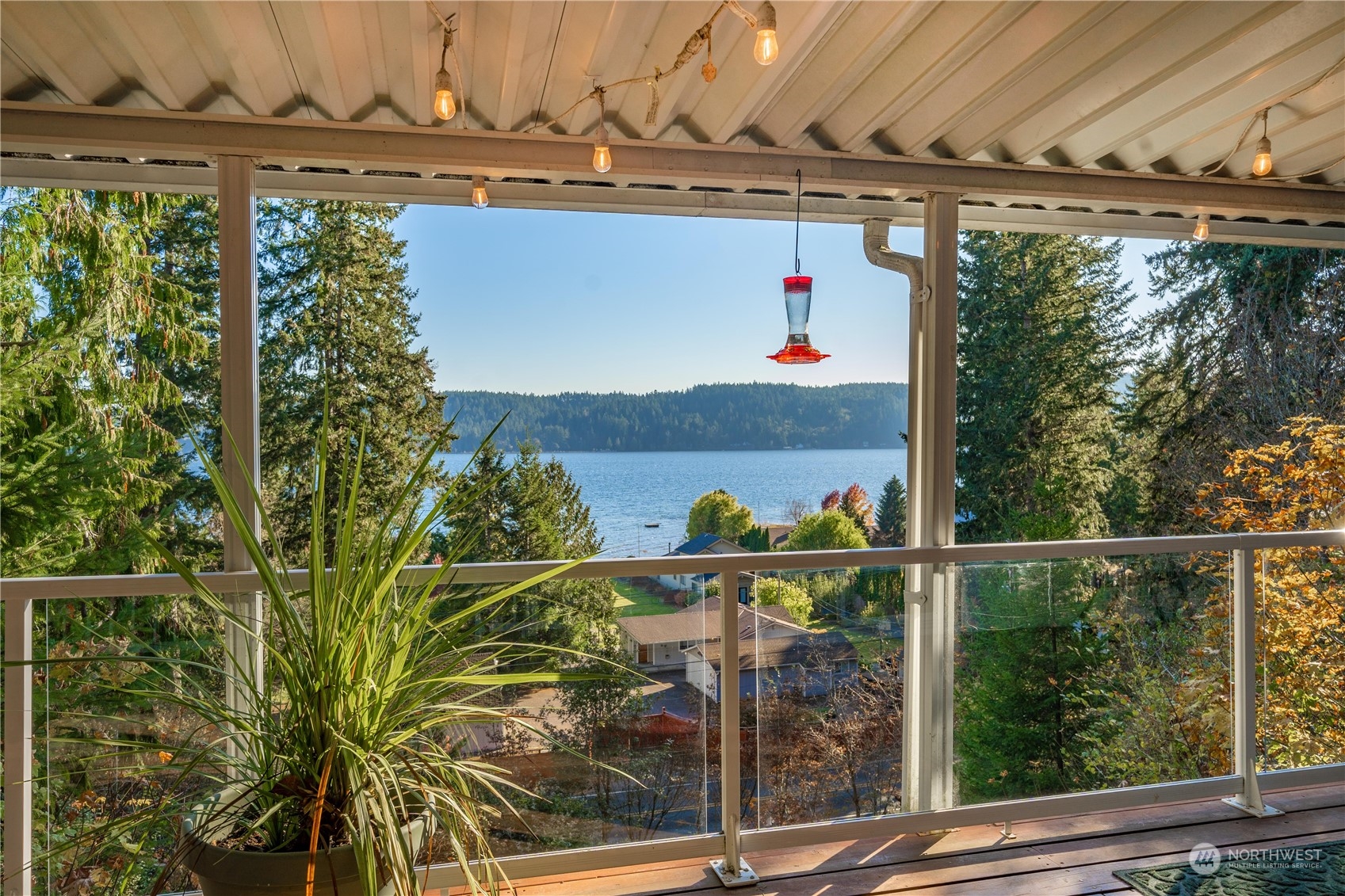 9320 Northeast North Shore Road Belfair, WA 98528 - Photo 13 of 40 a view of a balcony