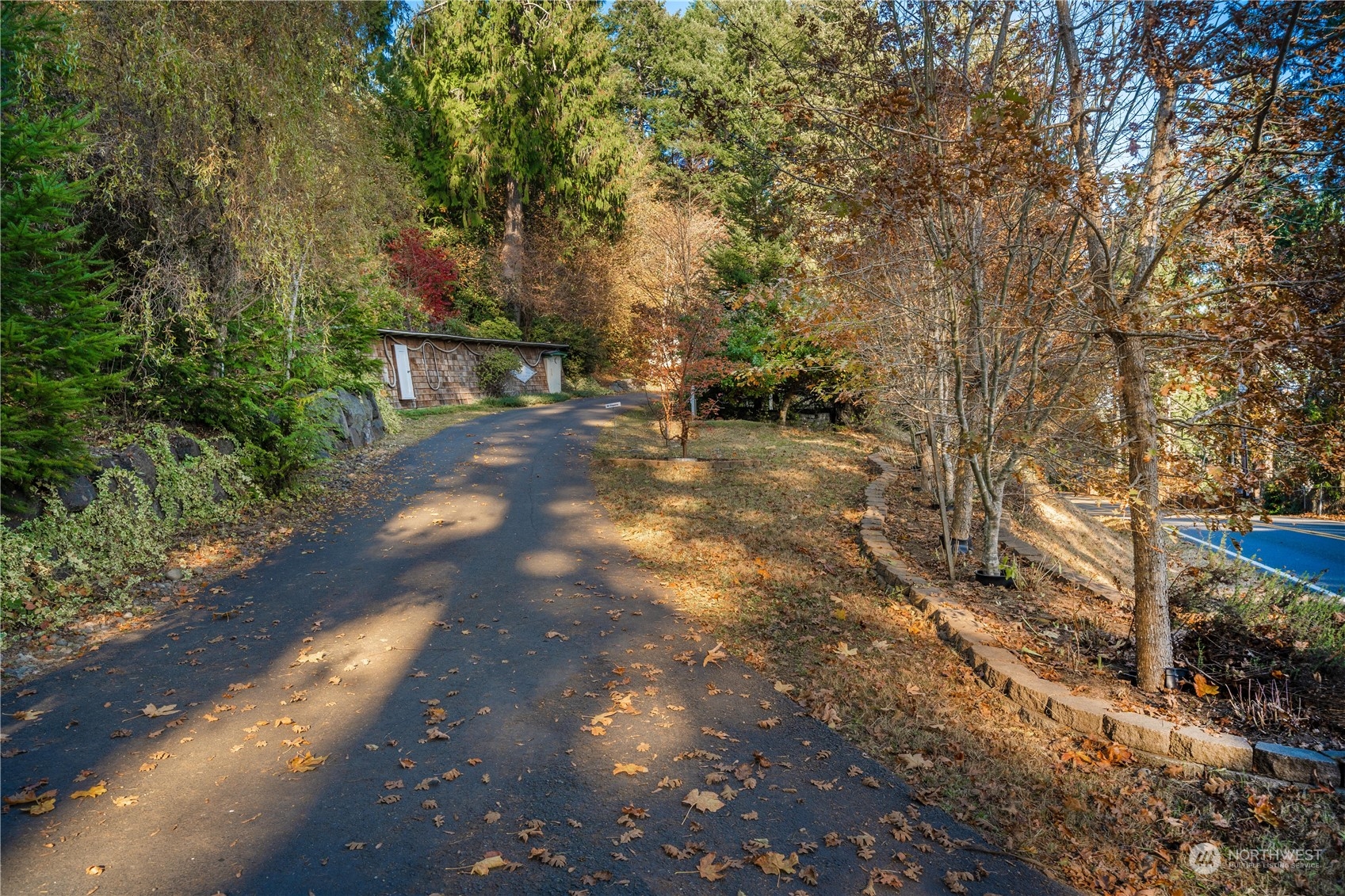 9320 Northeast North Shore Road Belfair, WA 98528 - Photo 7 of 40 a view of backyard of house