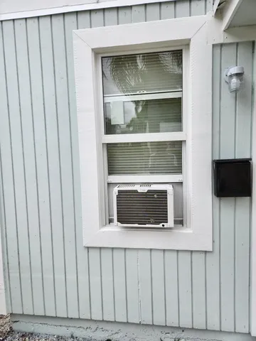 a living room with a fireplace