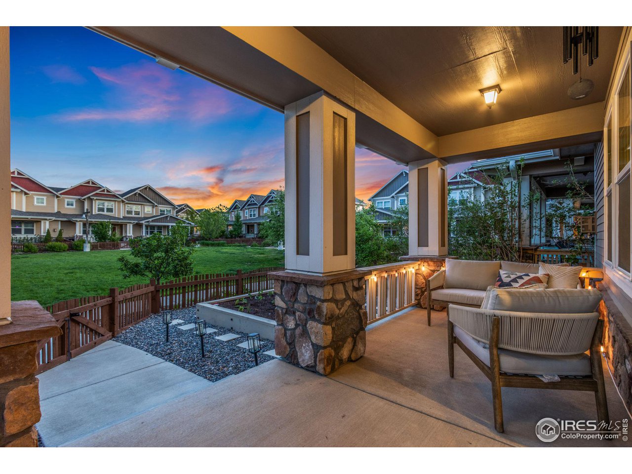 2109 Scarecrow Road Fort Collins, CO 80525 - Photo 20 of 24 Large Patio overlooking Courtyard