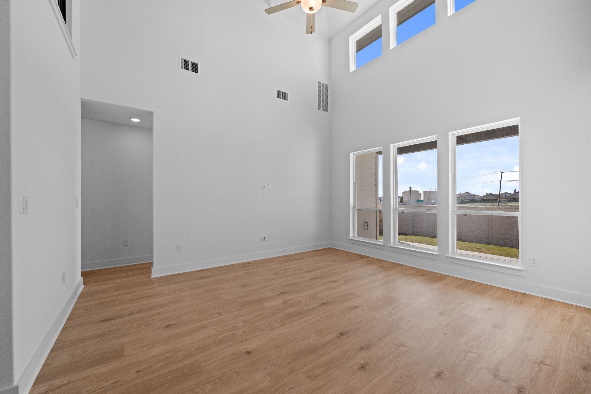 17413 Graces Path Pflugerville, TX 78660 - Photo 13 of 33 Family Room with soaring ceiling