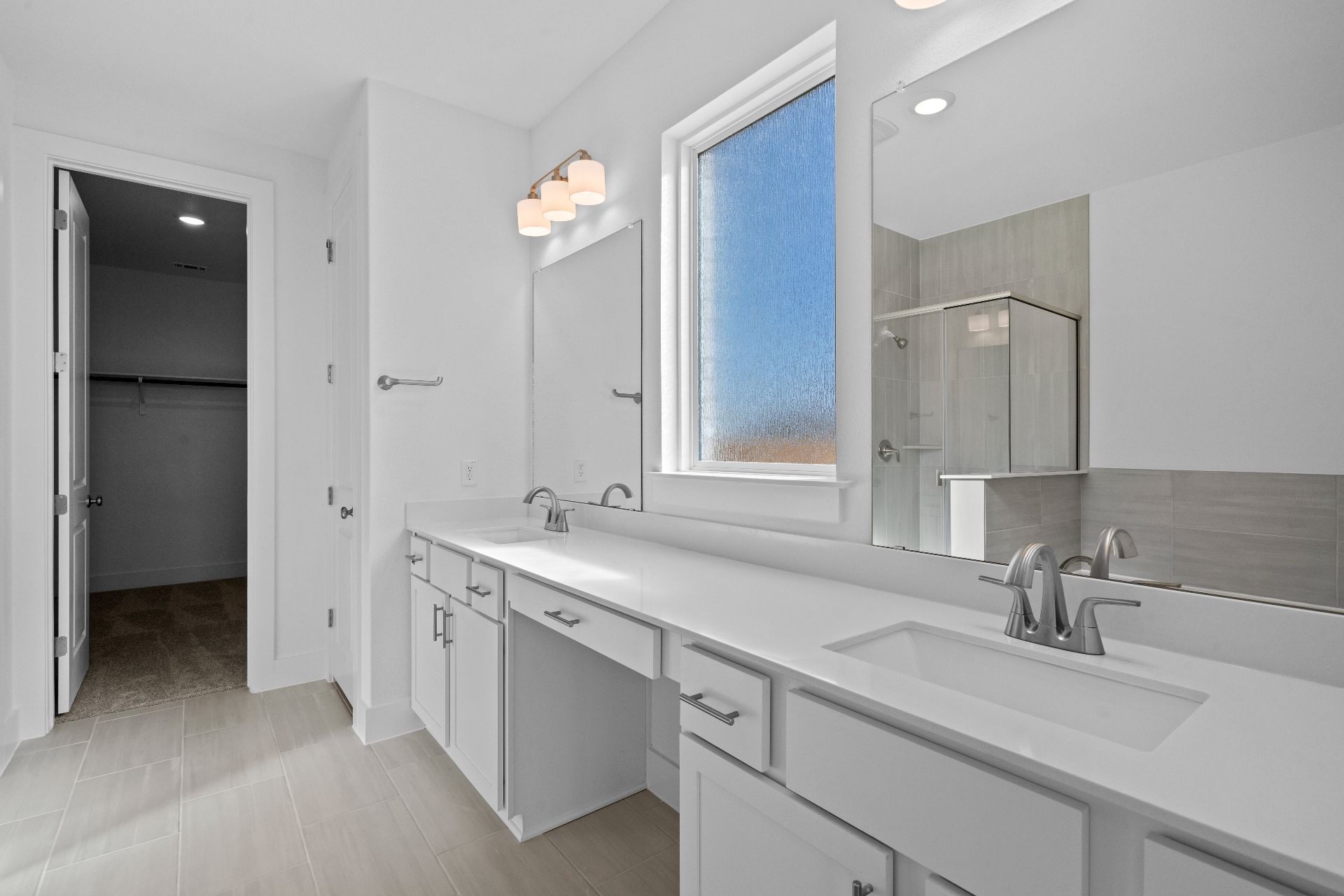 17413 Graces Path Pflugerville, TX 78660 - Photo 18 of 33 Primary Bath retreat with dual vanities